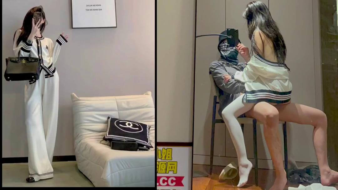 白丝幼教的反差